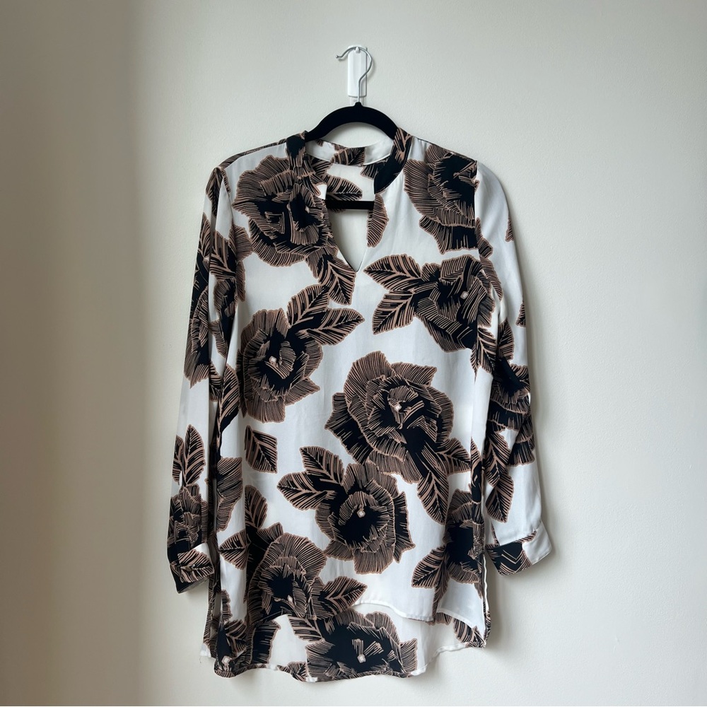 2 for $20 | Floral tunic blouse